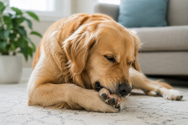 Why Do Dogs Lick Their Paws? Causes, Solutions & Home Remedies