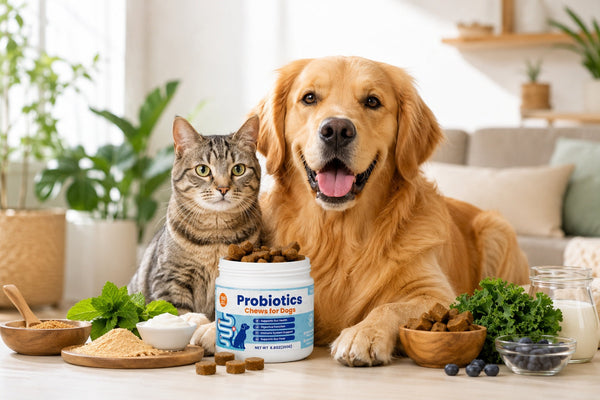 Best Probiotic for Dogs and Cats: Gut Health, Skin Support & Daily Wellness Guide