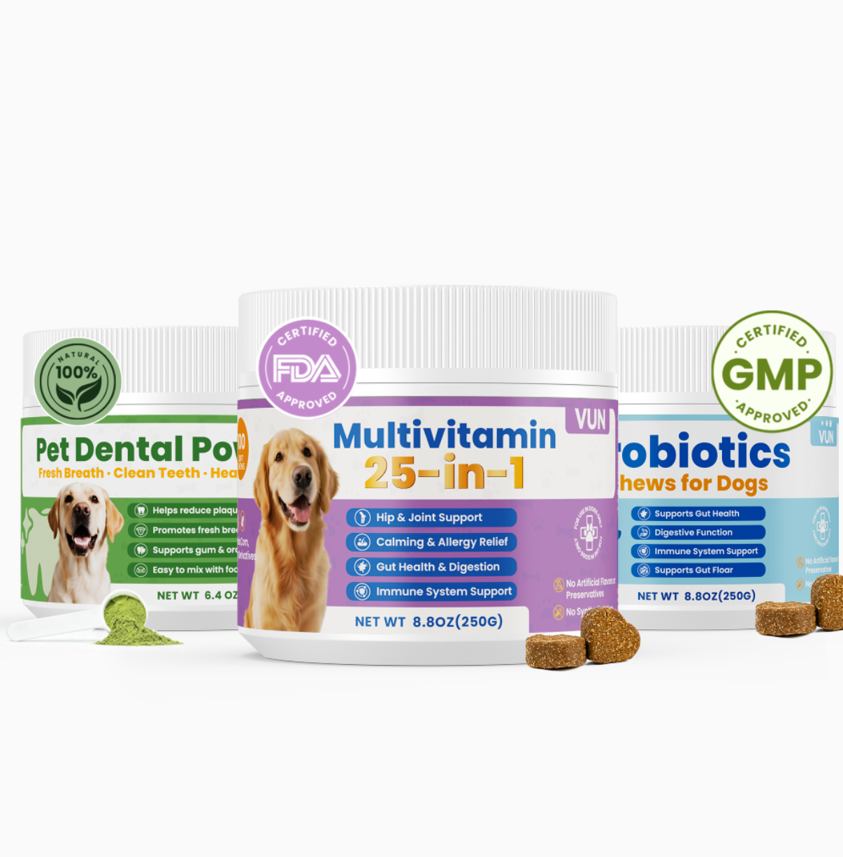 VUN Senior Dog Wellness Bundle