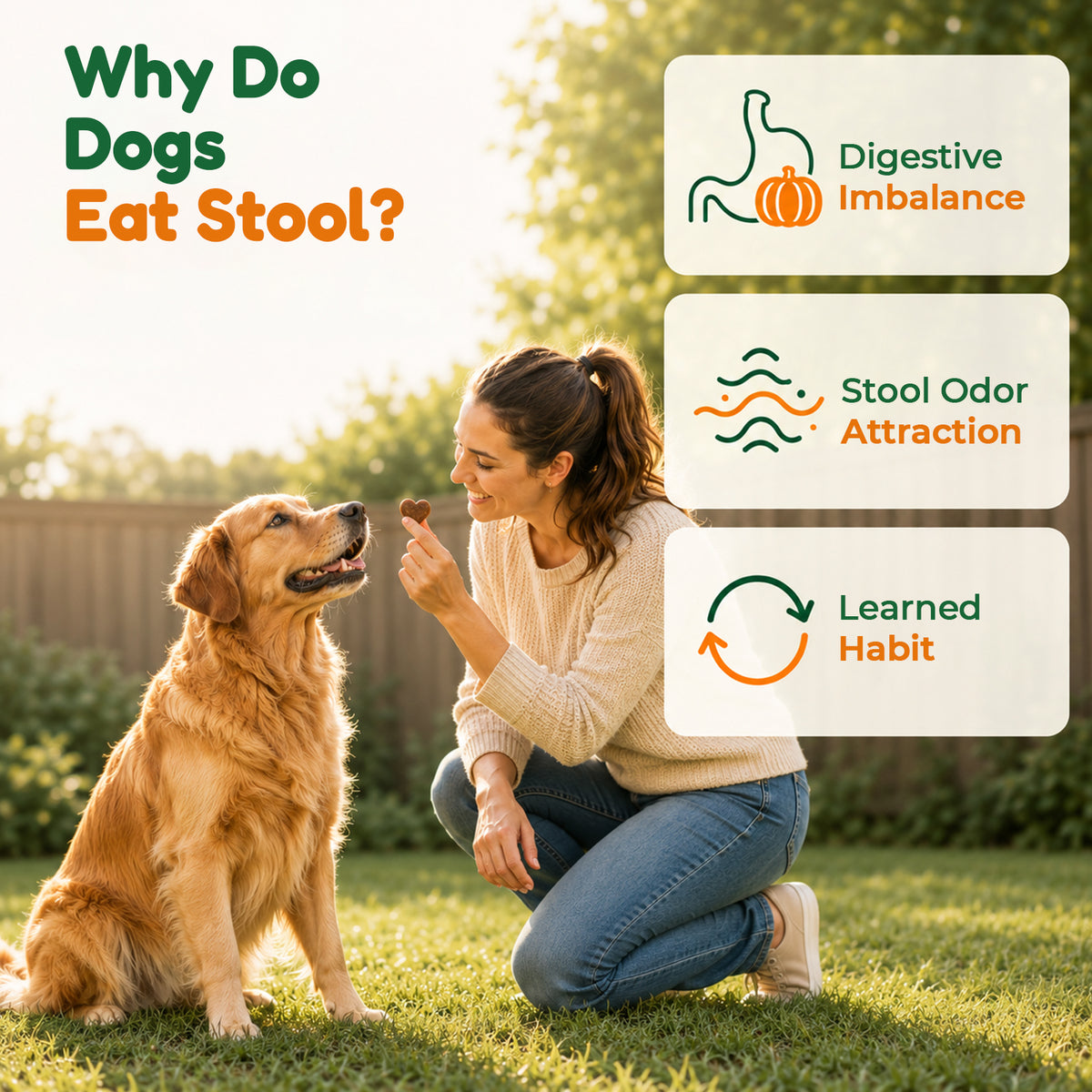 VUN No Poo Chews for Dogs – Coprophagia Stool Eating Deterrent for Dogs