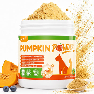 VUN Pet Pumpkin Powder for Dogs & Cats – Digestive & Gut Health Support