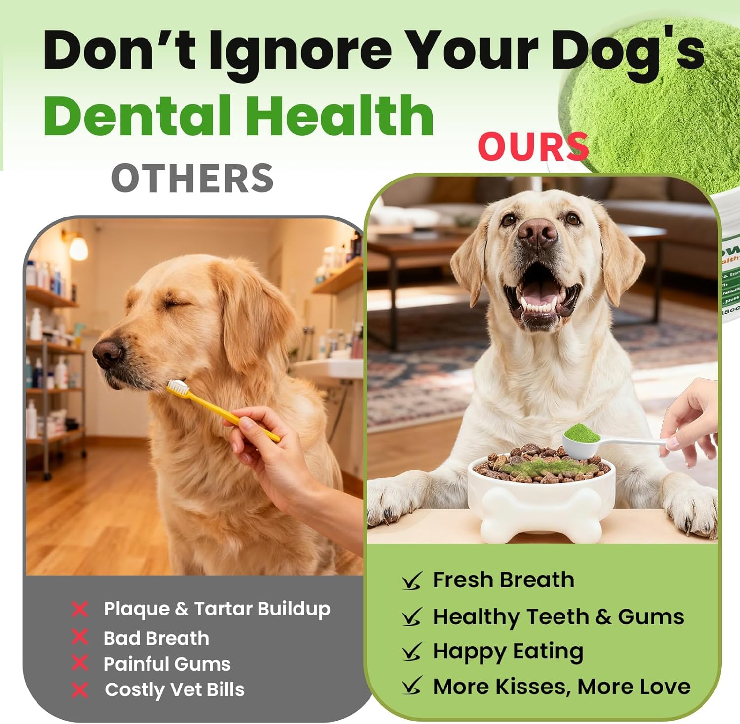 for Dogs – Fresh Breath Clean Teeth Happy Gut