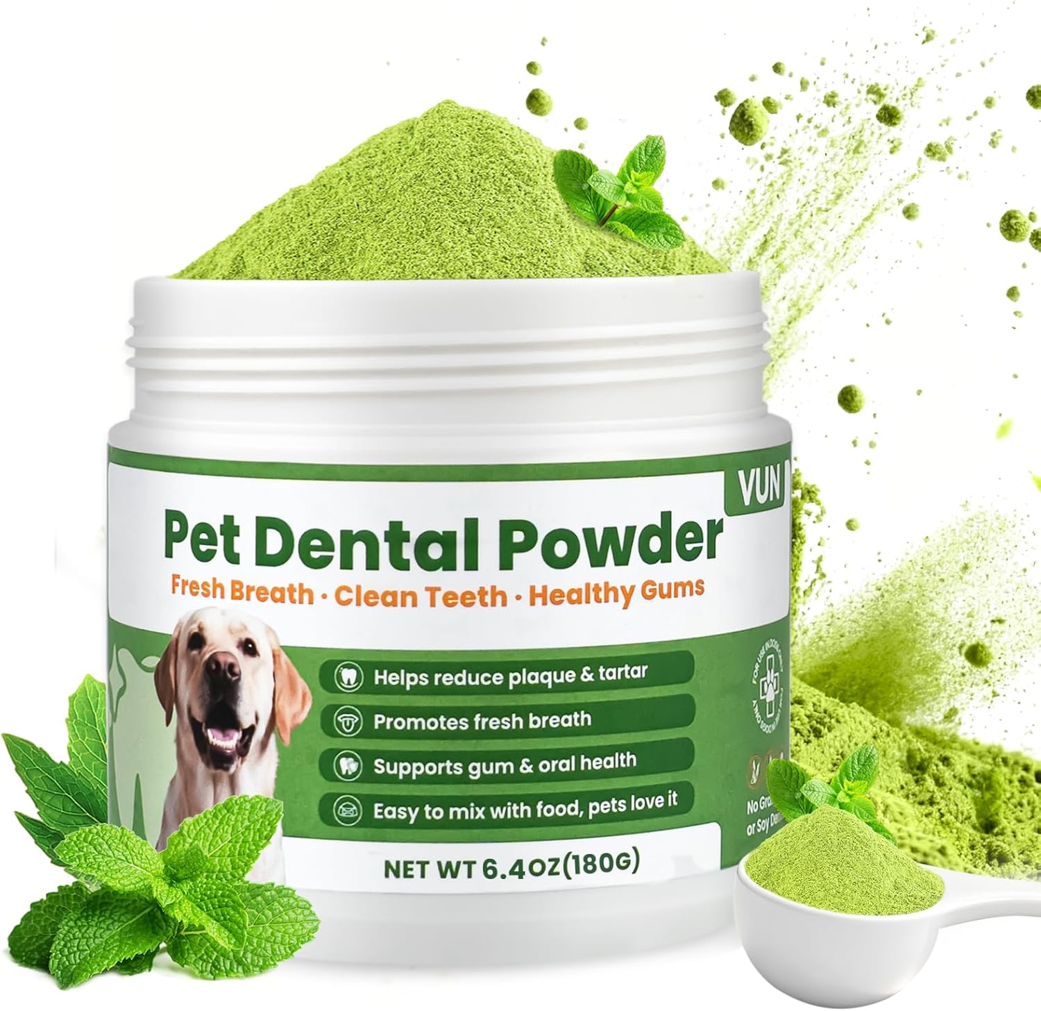 for Dogs – Fresh Breath Clean Teeth Happy Gut