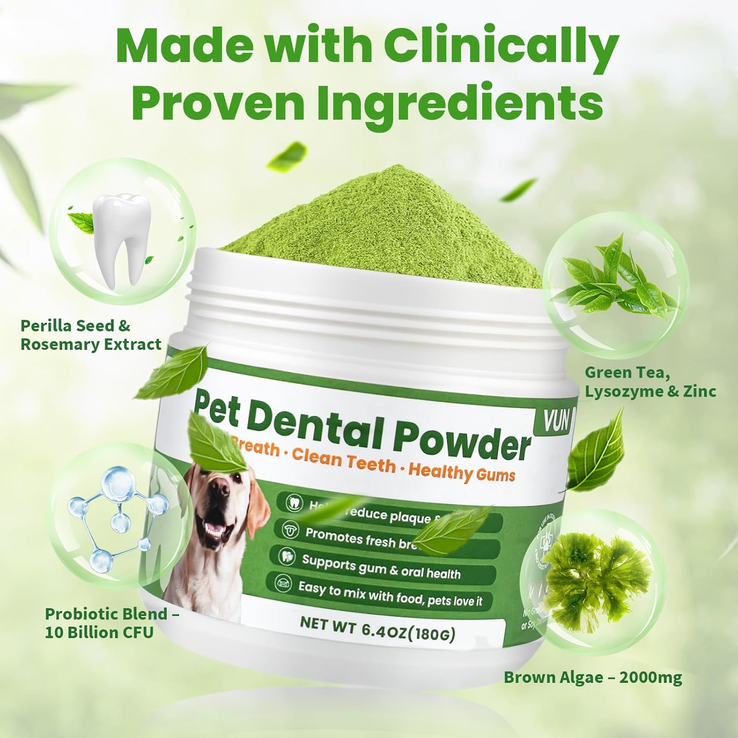 for Dogs – Fresh Breath Clean Teeth Happy Gut