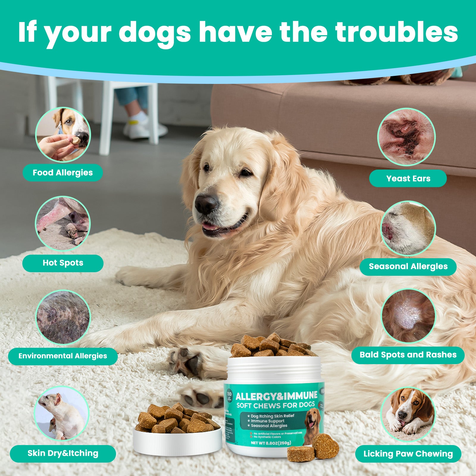 for Itchy Skin and Immune Support