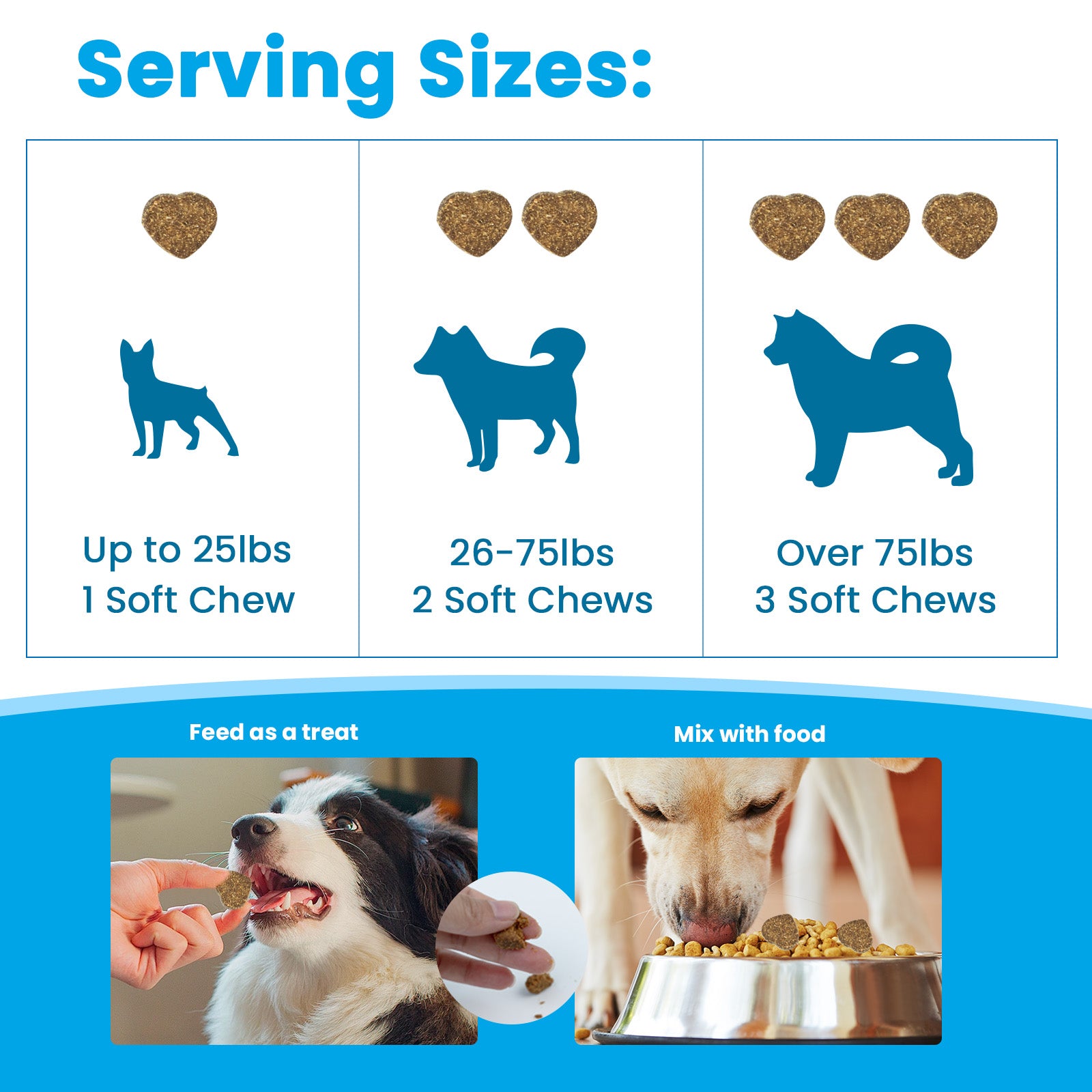 VUN Calming Soft Chews for Dogs | Daily Calm & Relaxation Support