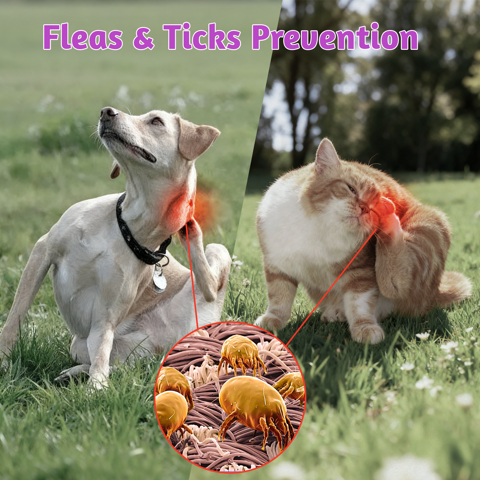 VUN Flea & Tick Prevention Soft Chews for Dogs | Skin & Coat Support Formula