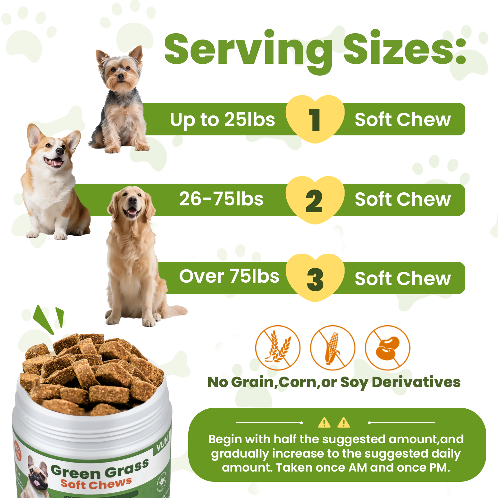 VUN Dog Urine Neutralizer Soft Chews