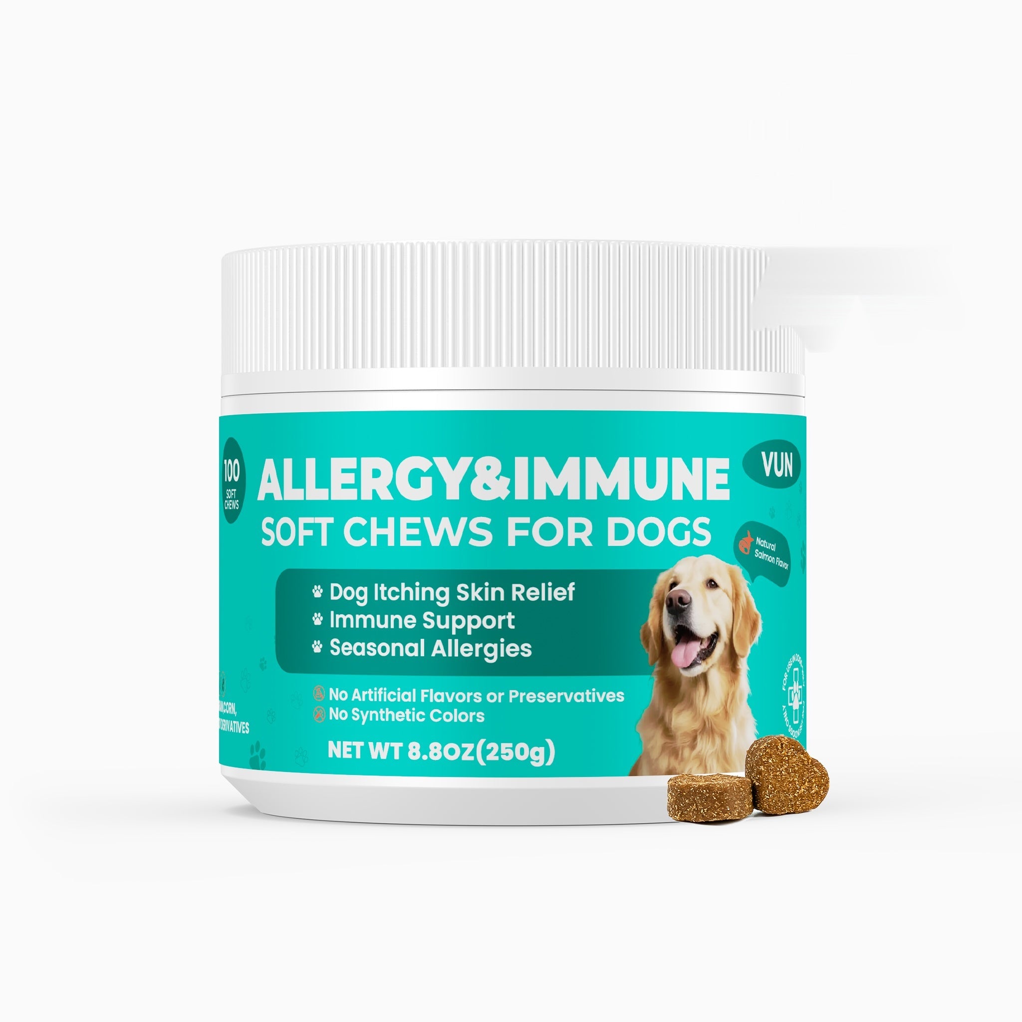 VUN Pet allergy and immune soft chews for dogs