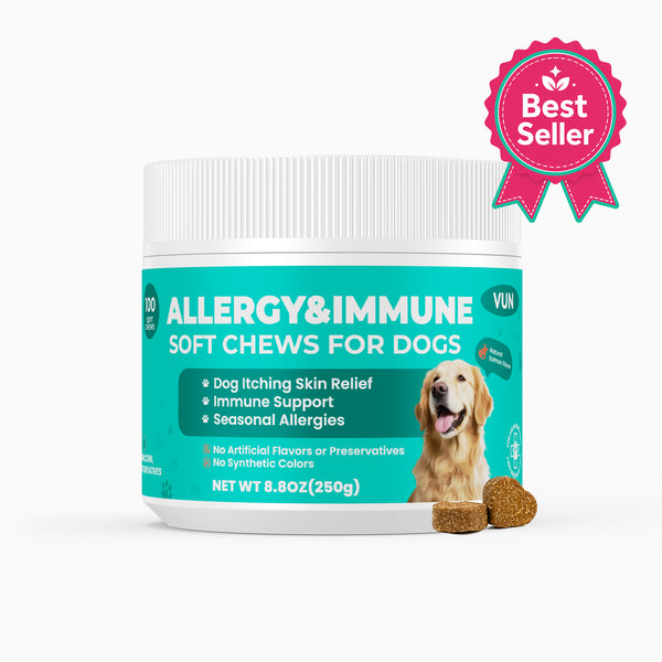 Pet Allergy Relief Chews For Itchy Skin | Allergy Supplements For Dogs