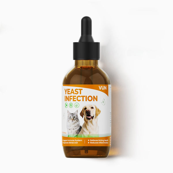 VUN Skin & Ear Health Drops for Dogs & Cats | Itch & Paw Care Formula