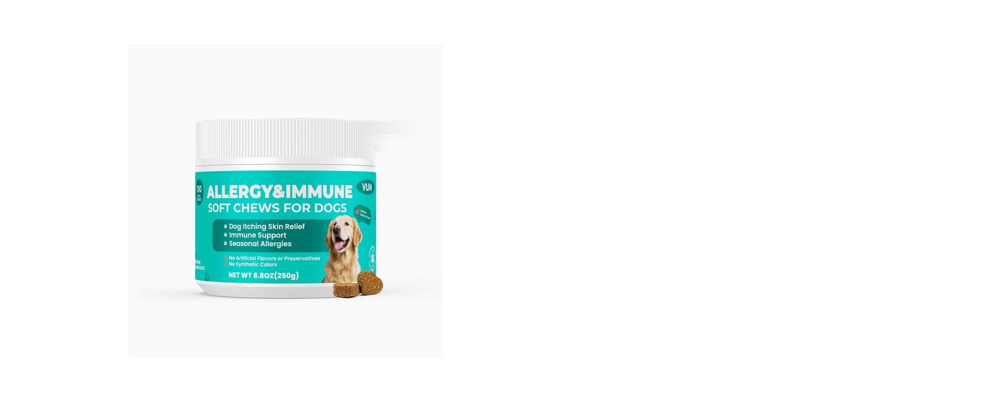 Pet Seasonal Comfort Chews For Sensitive Skin | Skin Support For Dogs